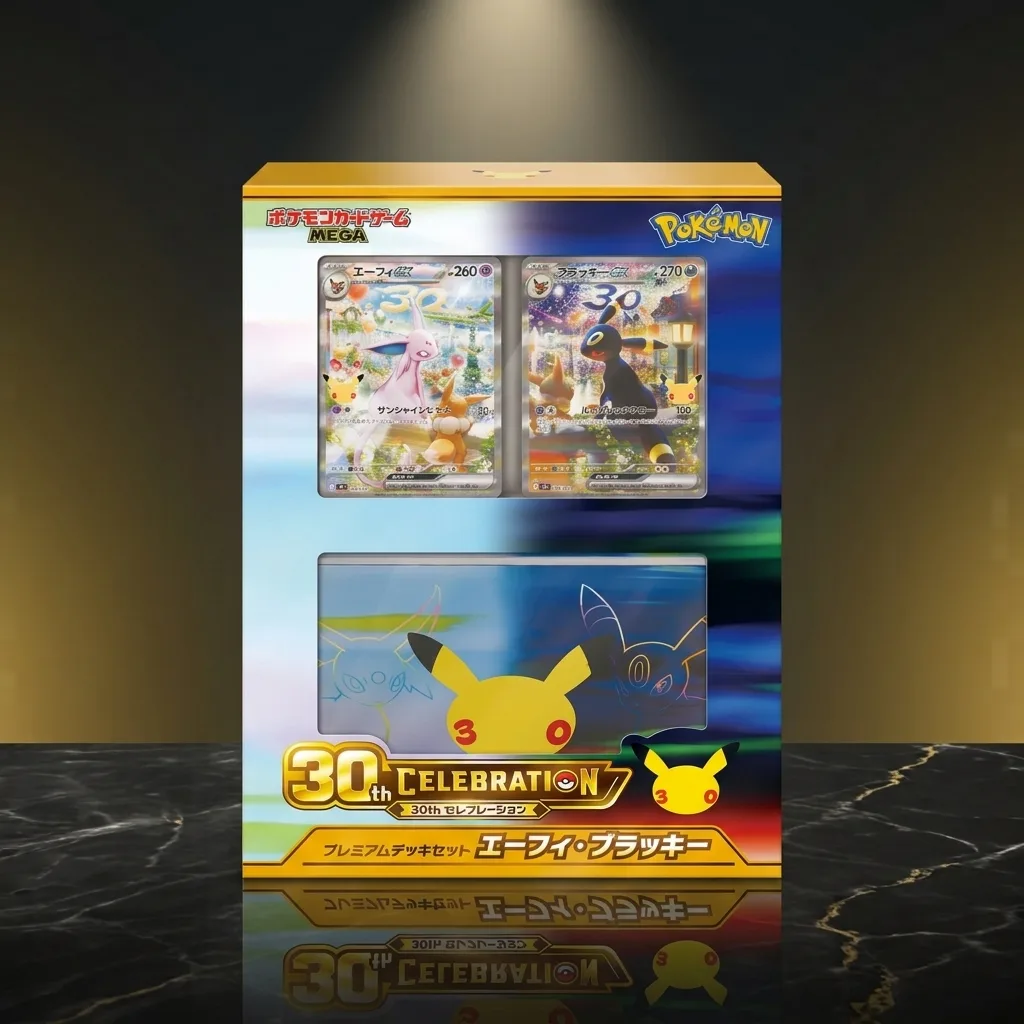 30th CELEBRATION Premium Deck Set Espeon & Umbreon Japão